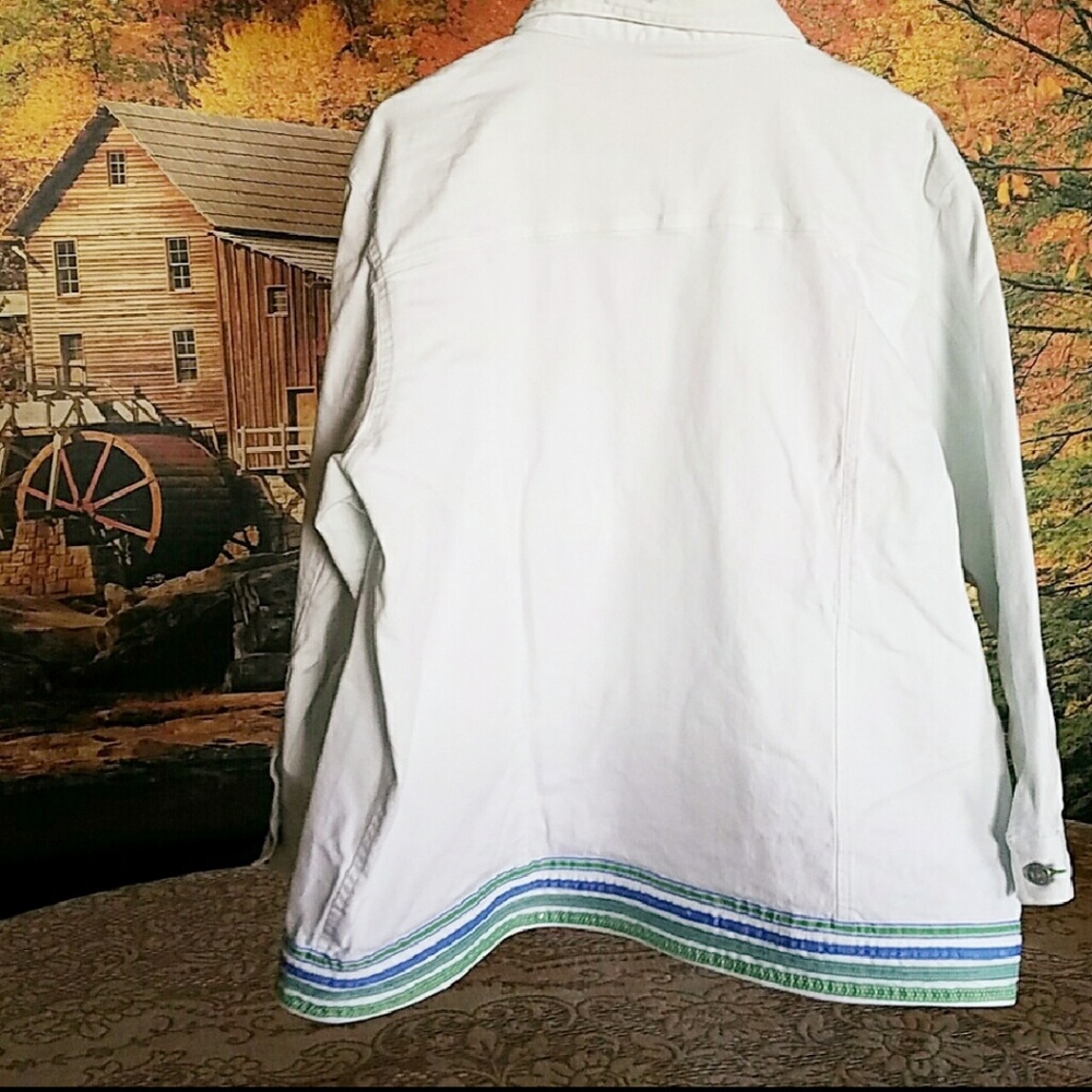 NORTH CREST DENIM JACKET - Picture 3 of 4